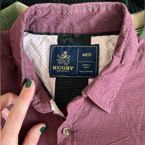 Rugby short-sleeved button down shirt - Picture 3 of 4